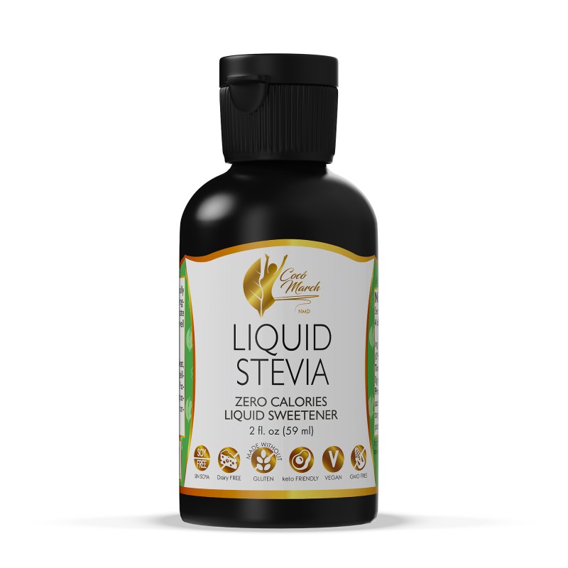 Stevia blanche liquide (extrait de stevia) - Guayapi Tropical